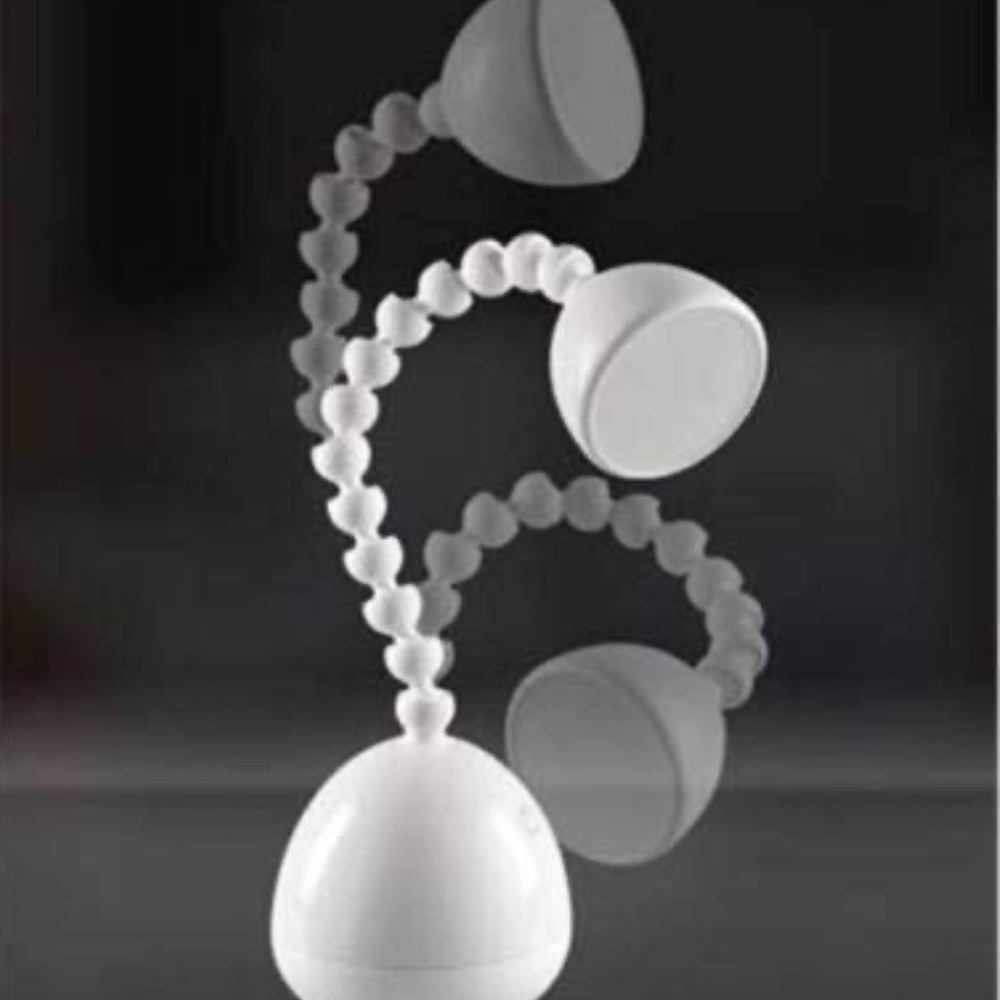 Modern White Flexible Desk Lamp - Picture 3 of 5